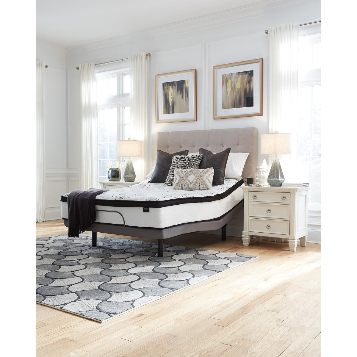  Sierra Sleep Chime 12 Inch Hybrid M69751 California King Mattress IMAGE 10