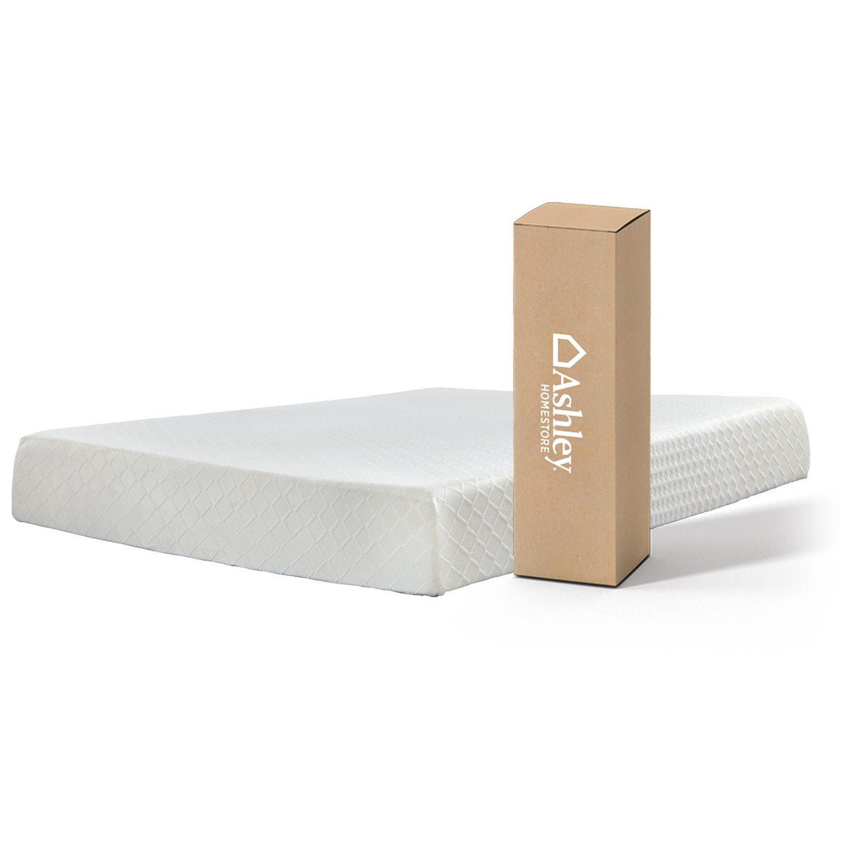  Sierra Sleep 10 Inch Chime Memory Foam M69931 Queen Mattress IMAGE 1