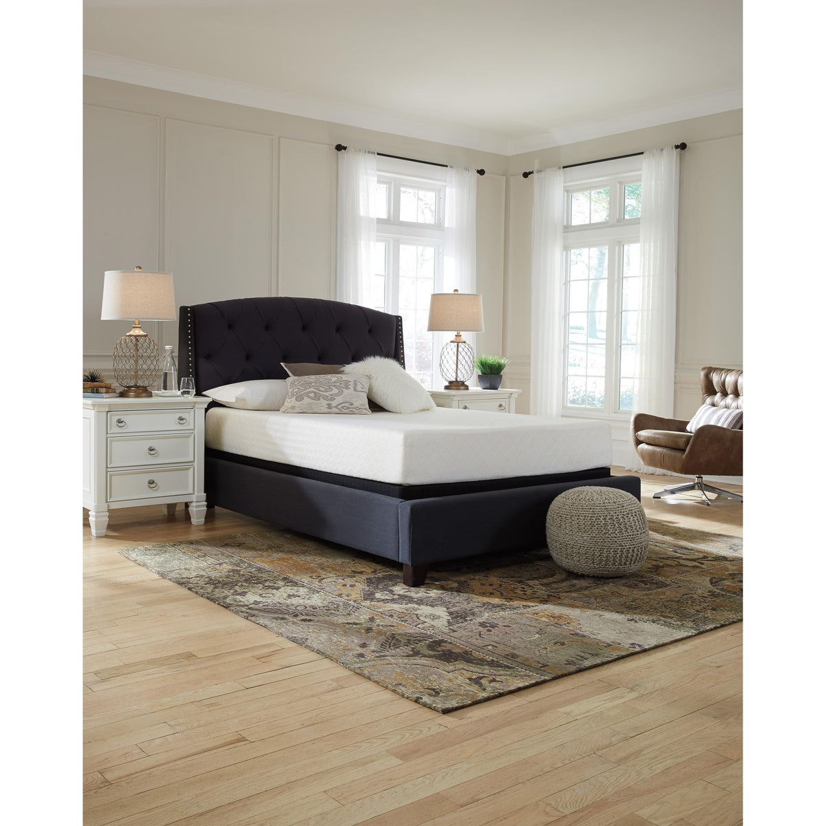  Sierra Sleep 10 Inch Chime Memory Foam M69931 Queen Mattress IMAGE 10