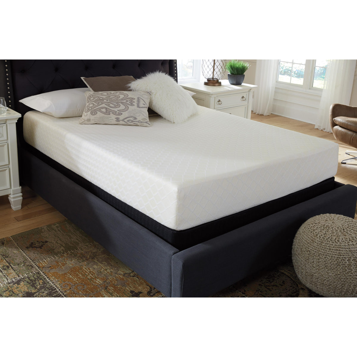 Sierra Sleep 10 Inch Chime Memory Foam M69951 California King Mattress IMAGE 6