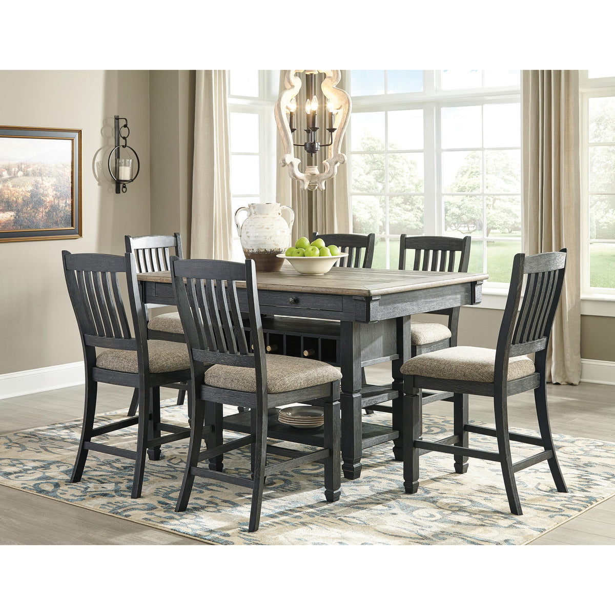 Signature Design by Ashley Tyler Creek Counter Height Stool D736-124 IMAGE 8