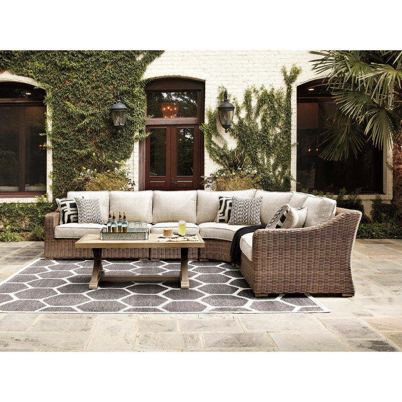 Signature Design by Ashley Outdoor Seating Sectionals P791-854/P791-846/P791-851 IMAGE 2