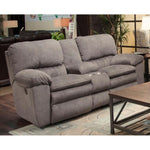 Catnapper Reyes Reclining Fabric Loveseat with Console 2409 2792-28 IMAGE 1