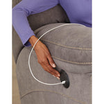 Catnapper Reyes Reclining Fabric Loveseat with Console 2409 2792-28 IMAGE 3