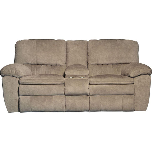 Catnapper Reyes Reclining Fabric Loveseat with Console 2409 2792-26 IMAGE 1