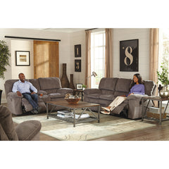 Catnapper Reyes Power Reclining Fabric Loveseat with Console 62409 2792-28 IMAGE 6