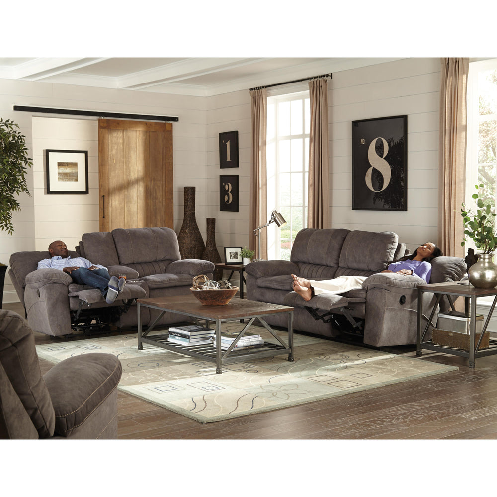 Catnapper Reyes Power Reclining Fabric Loveseat with Console 62409 2792-28 IMAGE 7