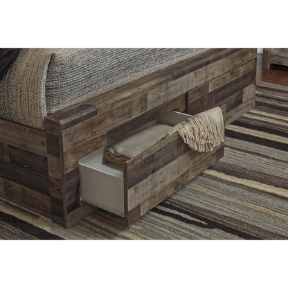  Benchcraft Derekson Queen Panel Bed with Storage B200-57/B200-54S/B200-95/B100-13 IMAGE 4
