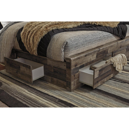  Benchcraft Derekson Queen Panel Bed with Storage B200-57/B200-54S/B200-60/B200-60/B100-13 IMAGE 4