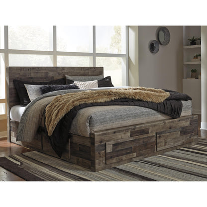  Benchcraft Derekson King Panel Bed with Storage B200-58/B200-56S/B200-60/B200-60/B100-14 IMAGE 2