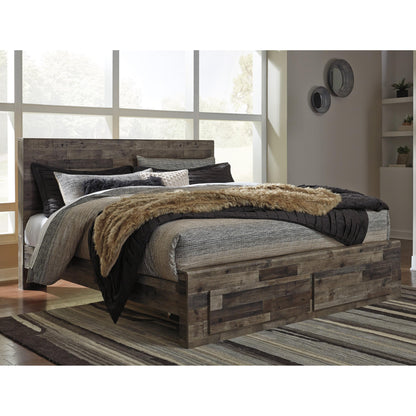  Benchcraft Derekson King Panel Bed with Storage B200-58/B200-56S/B200-95/B100-14 IMAGE 2