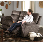 Catnapper Sedona Power Reclining Fabric Loveseat with Console 762229 2793-28 IMAGE 1