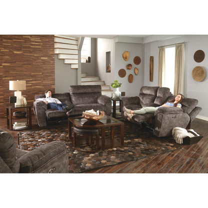 Catnapper Sedona Power Reclining Fabric Loveseat with Console 762229 2793-28 IMAGE 4