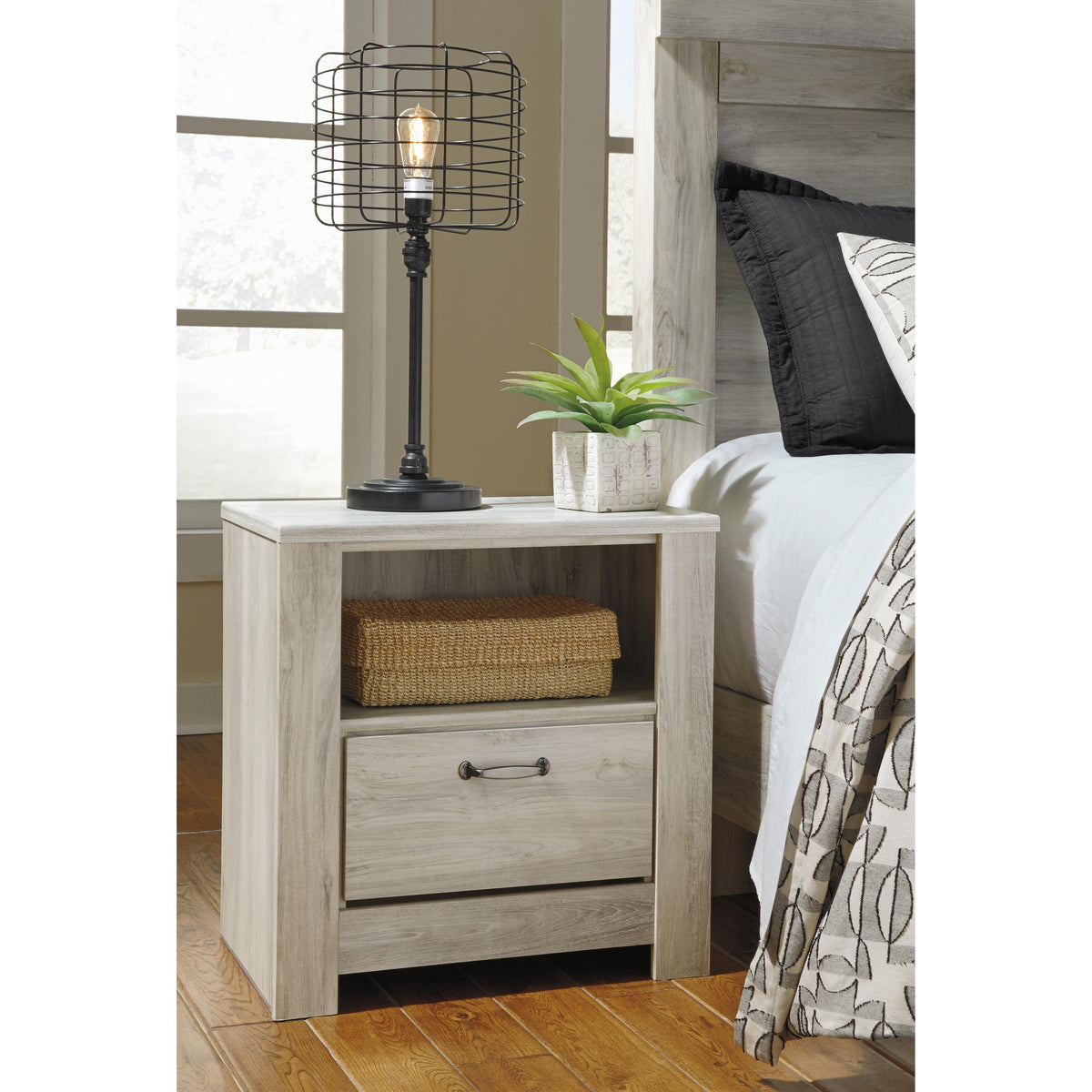  Signature Design by Ashley Bellaby 1-Drawer Nightstand B331-91 IMAGE 2