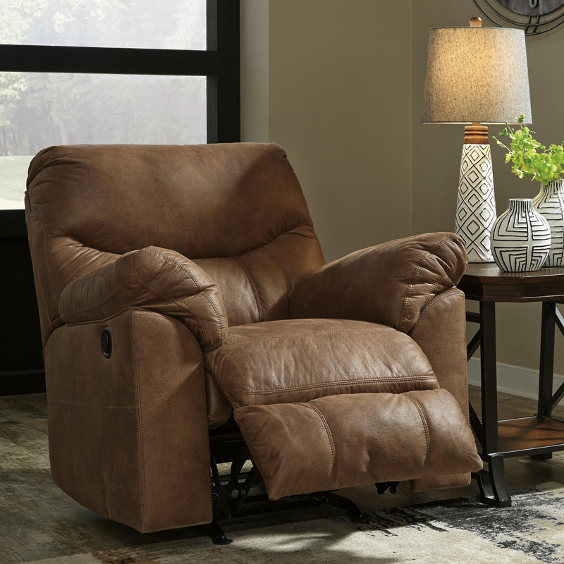 Signature Design by Ashley Boxberg Rocker Leather Look Recliner 3380225 IMAGE 4