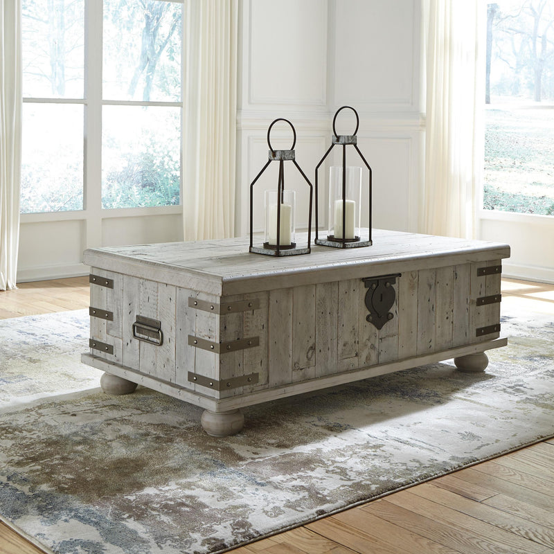 Signature Design by Ashley Carynhurst Lift Top Coctail Table T757-9 IMAGE 3