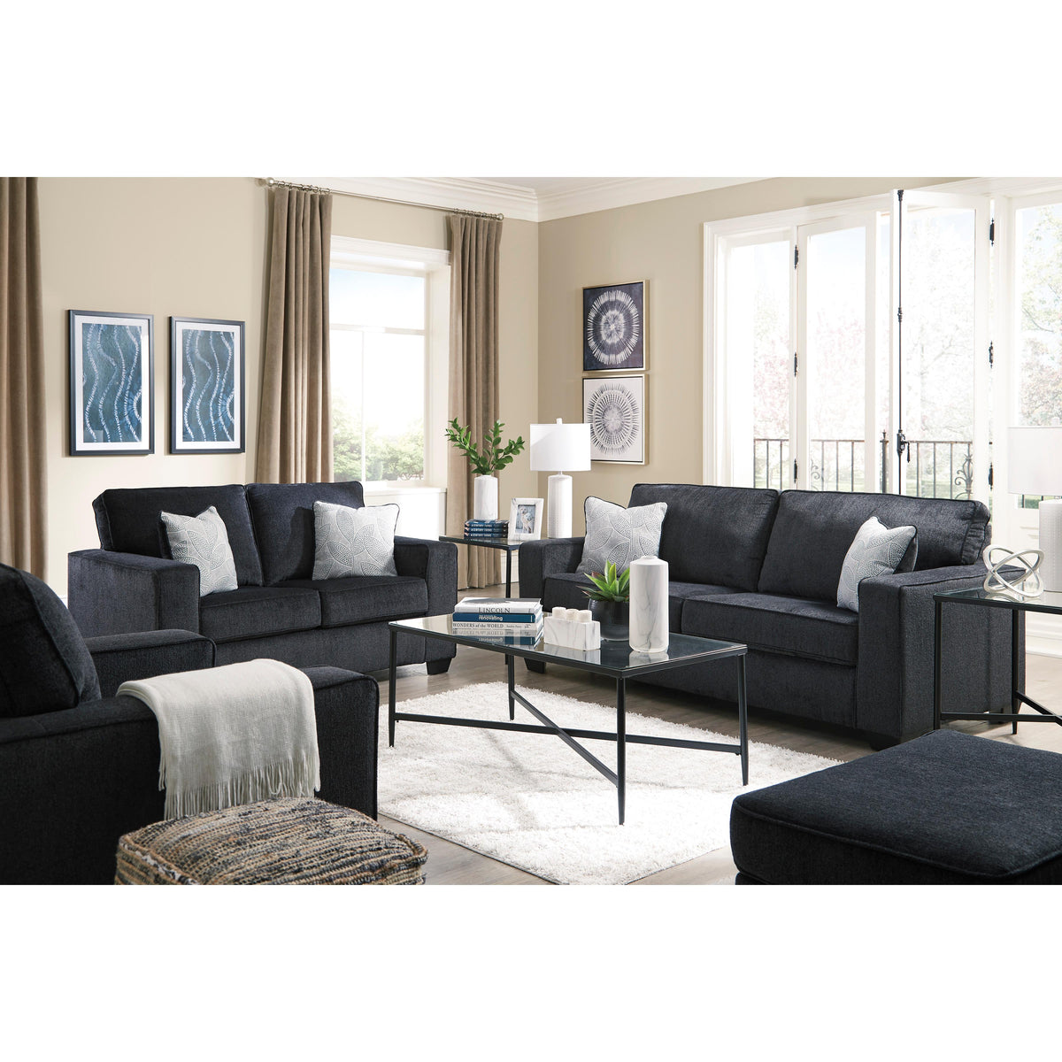  Signature Design by Ashley Altari Stationary Fabric Sofa 8721338 IMAGE 10