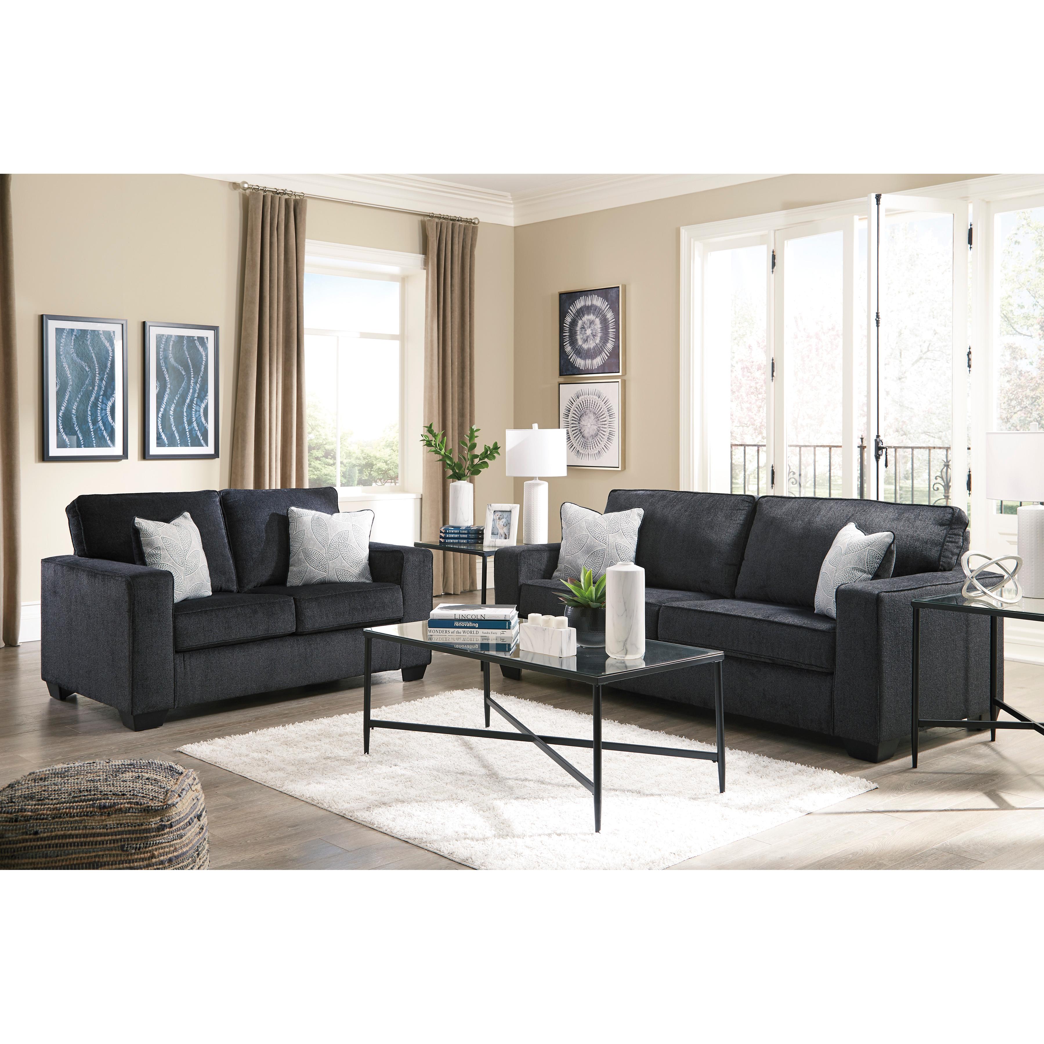 Signature Design by Ashley Altari Stationary Fabric Sofa 8721338