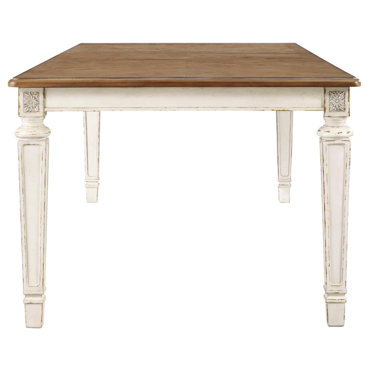  Signature Design by Ashley Realyn Dining Table D743-45 IMAGE 2