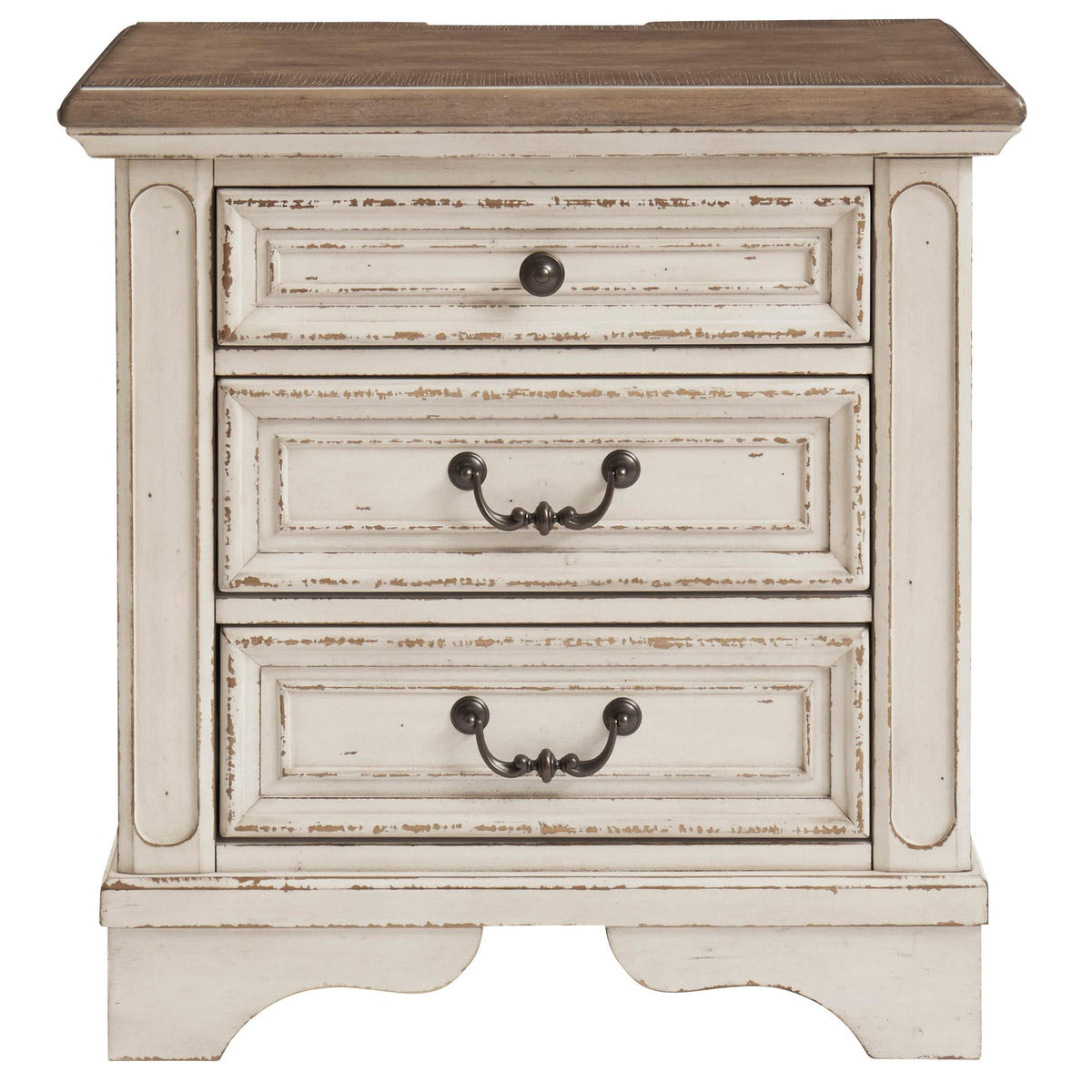  Signature Design by Ashley Realyn 3-Drawer Nightstand B743-93 IMAGE 1