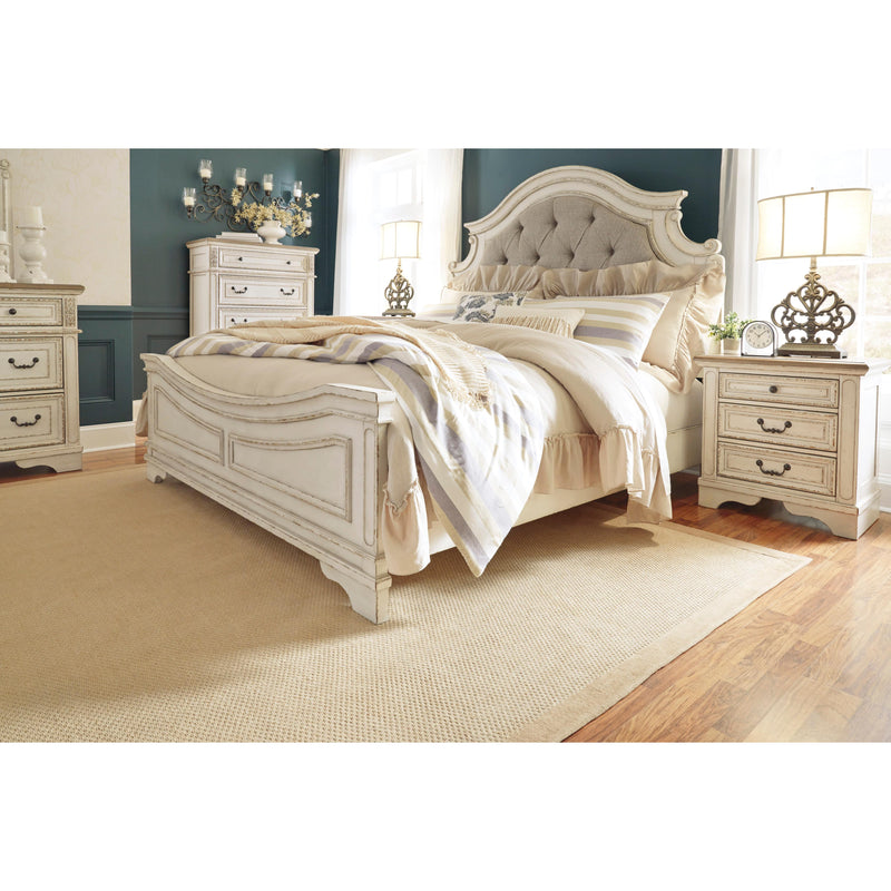 Signature Design by Ashley Realyn California King Upholstered Panel Bed B743-58/B743-56/B743-94 IMAGE 7