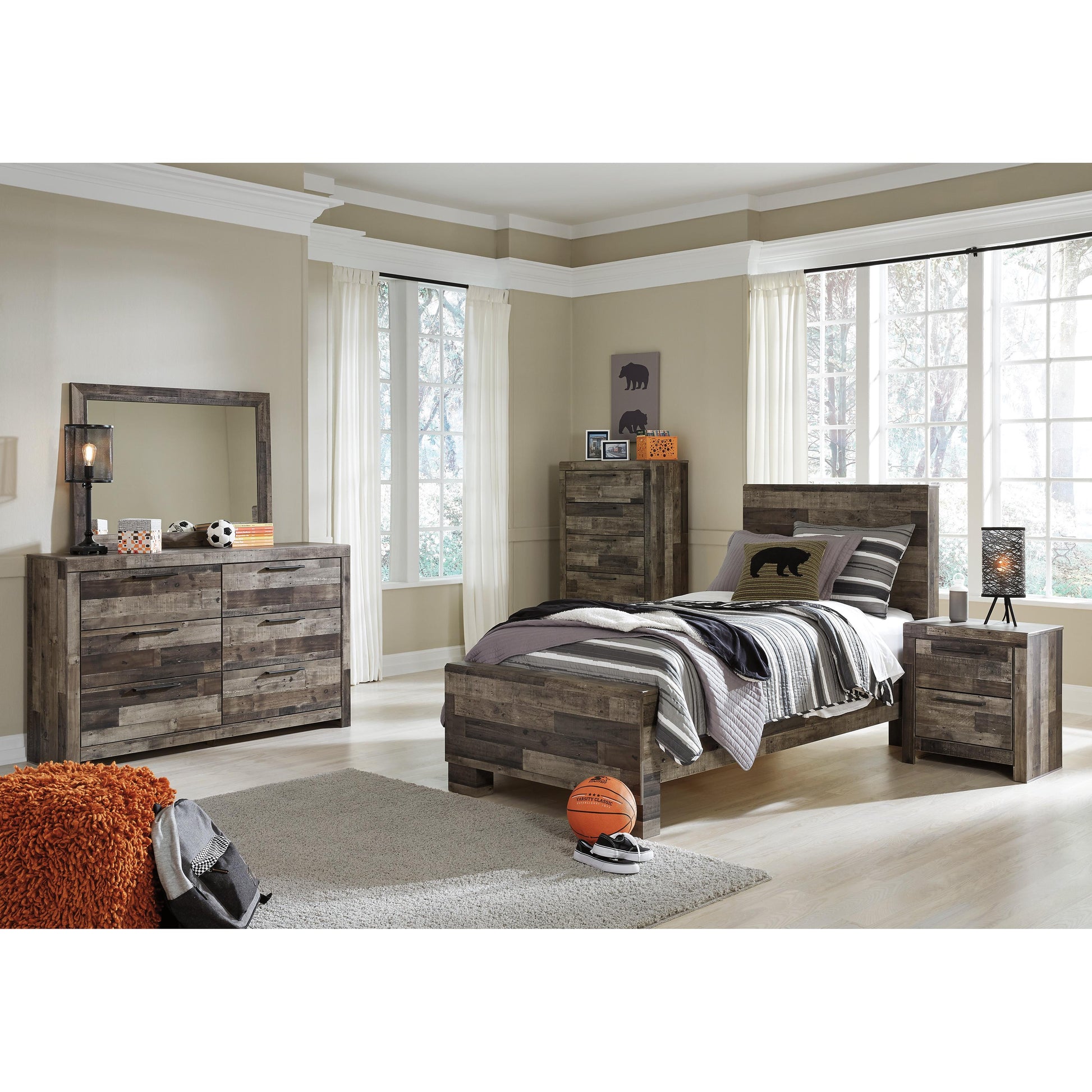 Benchcraft Derekson B200-52 Twin Panel Footboard IMAGE 4