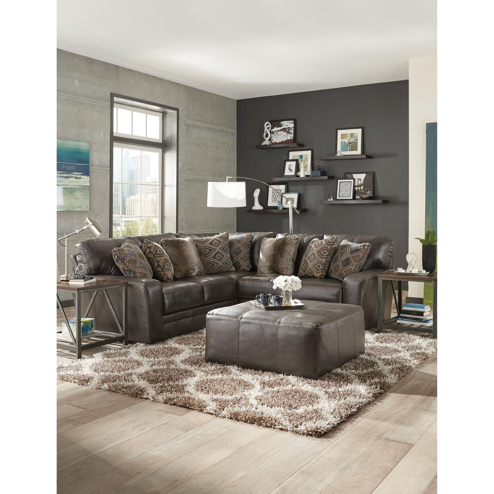  Jackson Furniture Denali Leather Match 3 pc Sectional 4378-46 1283-28/3083-28|4378-59 1283-28/3083-28|4378-42 1283-28/3083-28 IMAGE 2