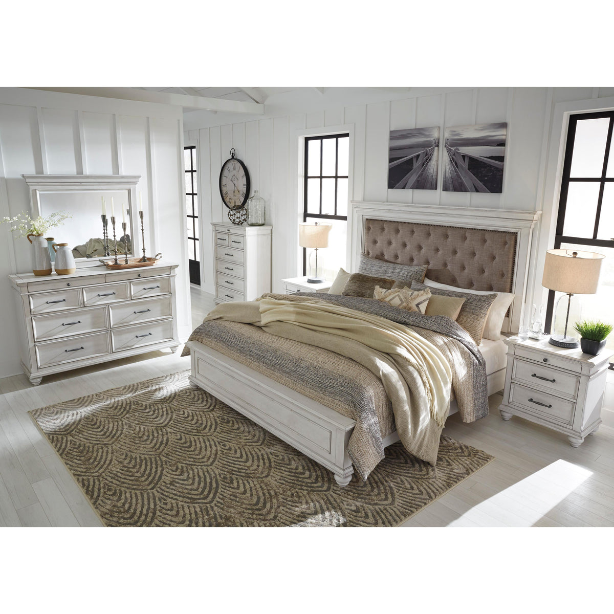  Benchcraft Kanwyn Queen Panel Bed B777-157/B777-54/B777-96 IMAGE 9