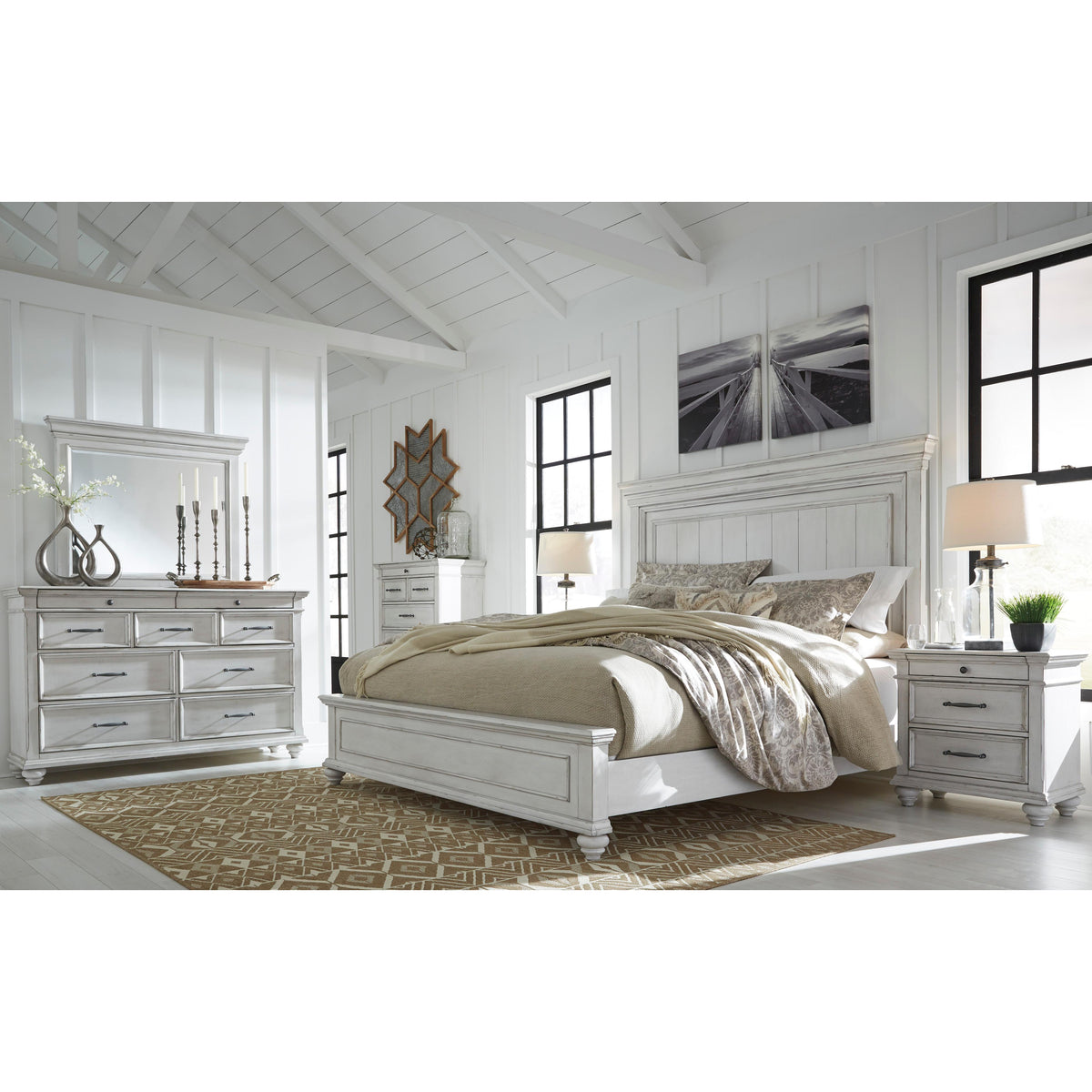  Benchcraft Kanwyn Queen Panel Bed B777-57/B777-54/B777-96 IMAGE 12