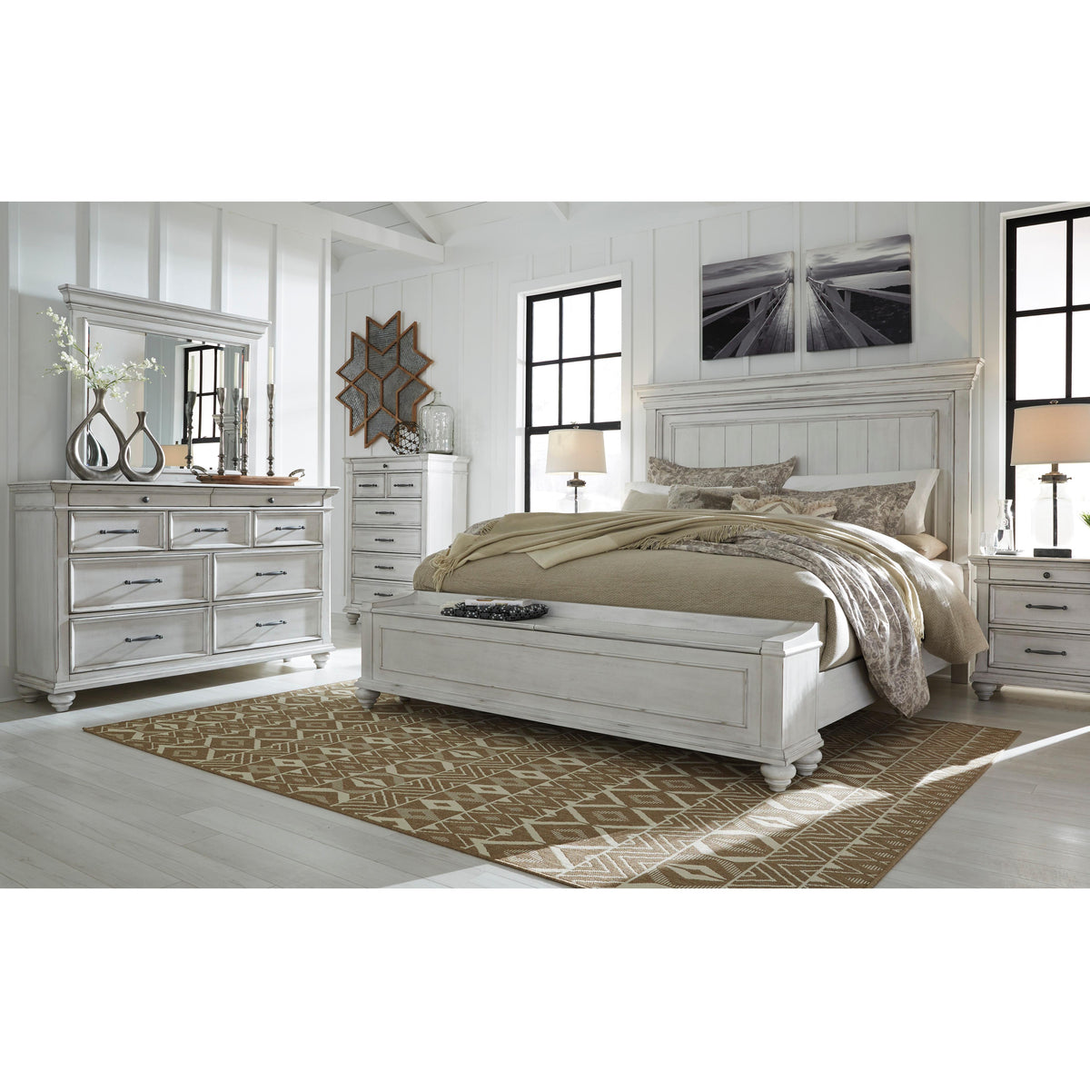  Benchcraft Kanwyn Queen Panel Bed with Storage B777-57/B777-54S/B777-96 IMAGE 7