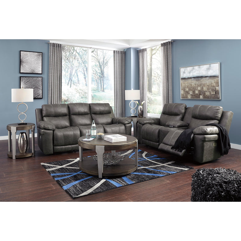 Signature Design by Ashley Erlangen Power Reclining Leather Look Sofa 3000415 IMAGE 10