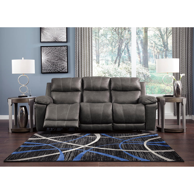 Signature Design by Ashley Erlangen Power Reclining Leather Look Sofa 3000415 IMAGE 4