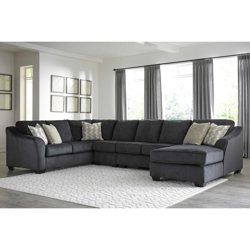 Signature Design by Ashley Eltmann Fabric 4 pc Sectional 4130348/4130334/4130346/4130317 IMAGE 3