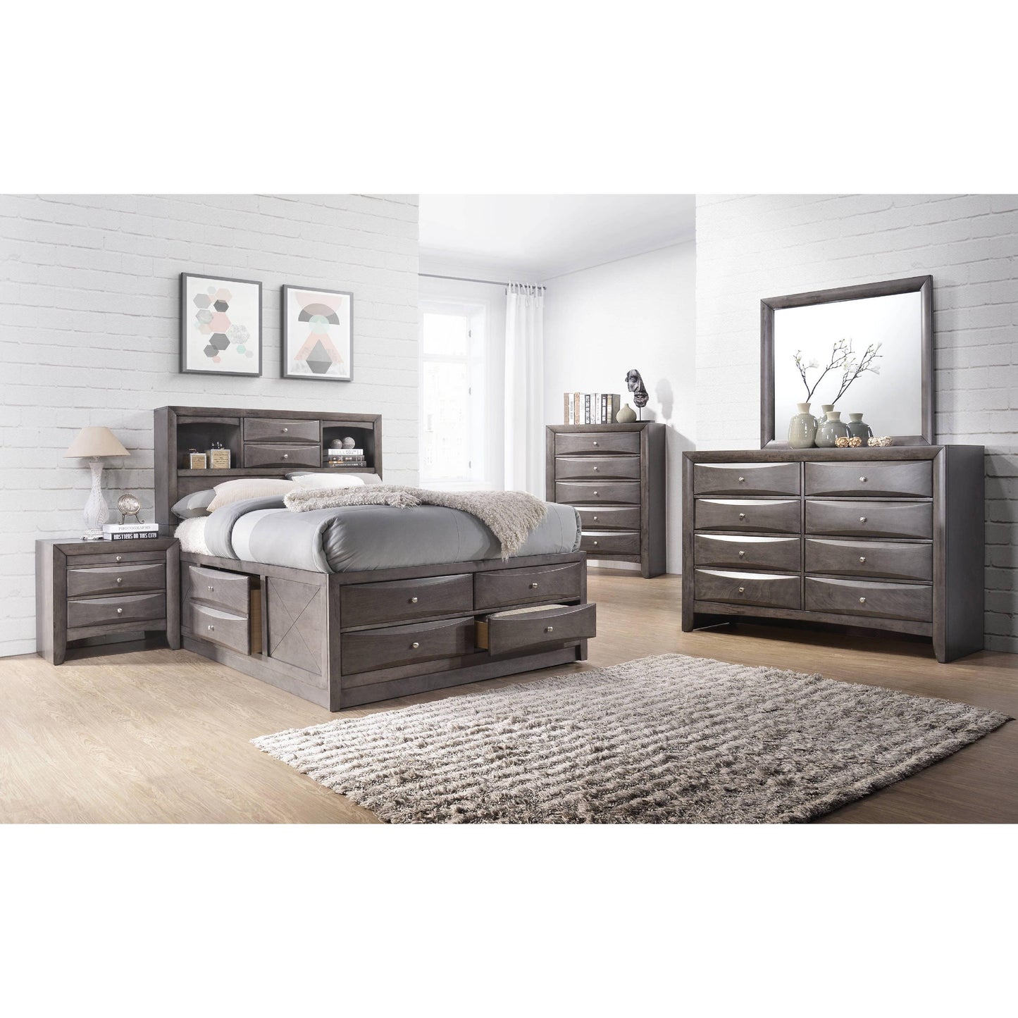  Elements International Emily Dresser Mirror EG100MR IMAGE 4