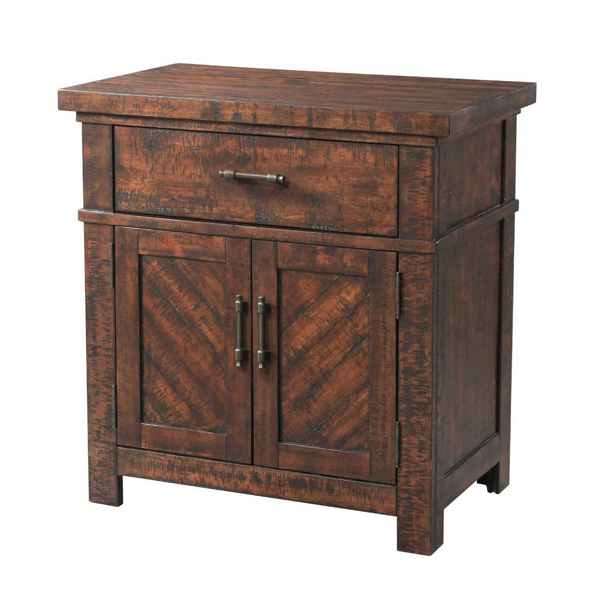  Elements International Jax 1-Drawer Nightstand JX600NS IMAGE 1
