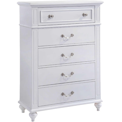 Elements International Alana 5-Drawer Kids Chest AN700CH IMAGE 1