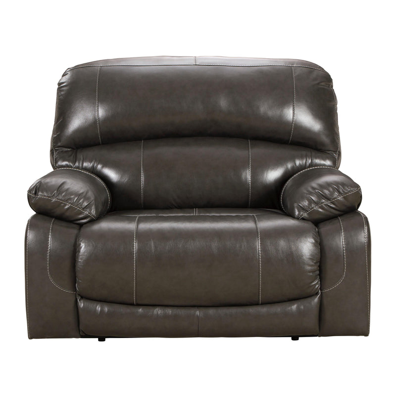 Signature Design by Ashley Hallstrung Power Leather Match Recliner U5240382 IMAGE 1