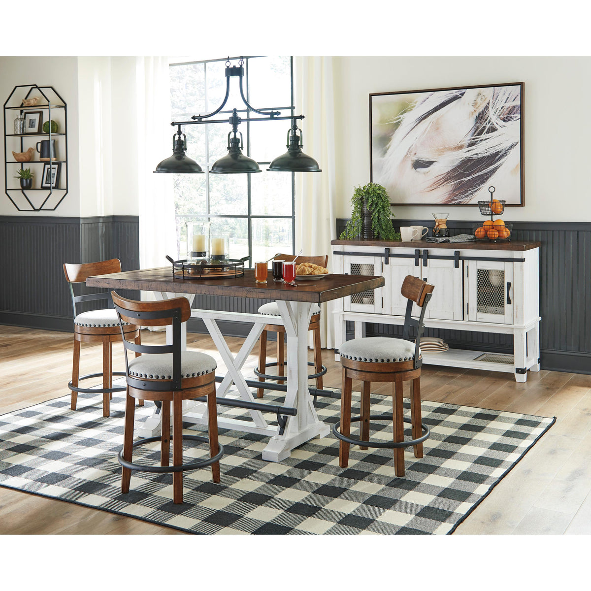  Signature Design by Ashley Valebeck Counter Height Stool D546-424 IMAGE 6