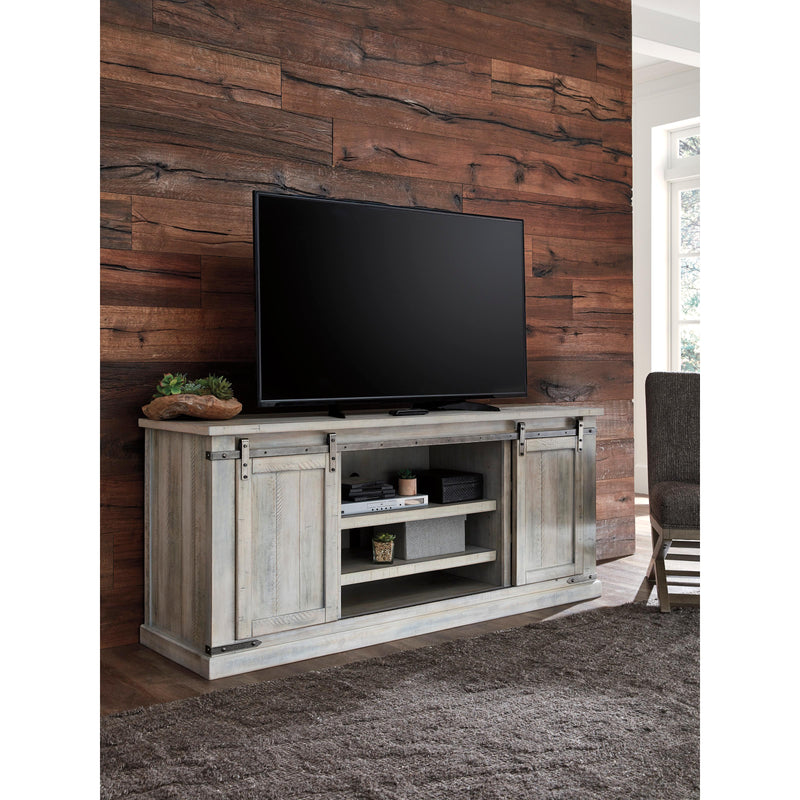 Signature Design by Ashley Carynhurst TV Stand with Cable Management W755-68 IMAGE 5