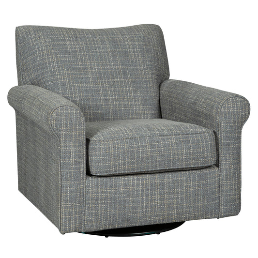  Signature Design by Ashley Renley Swivel Glider Fabric Accent Chair A3000002 IMAGE 1