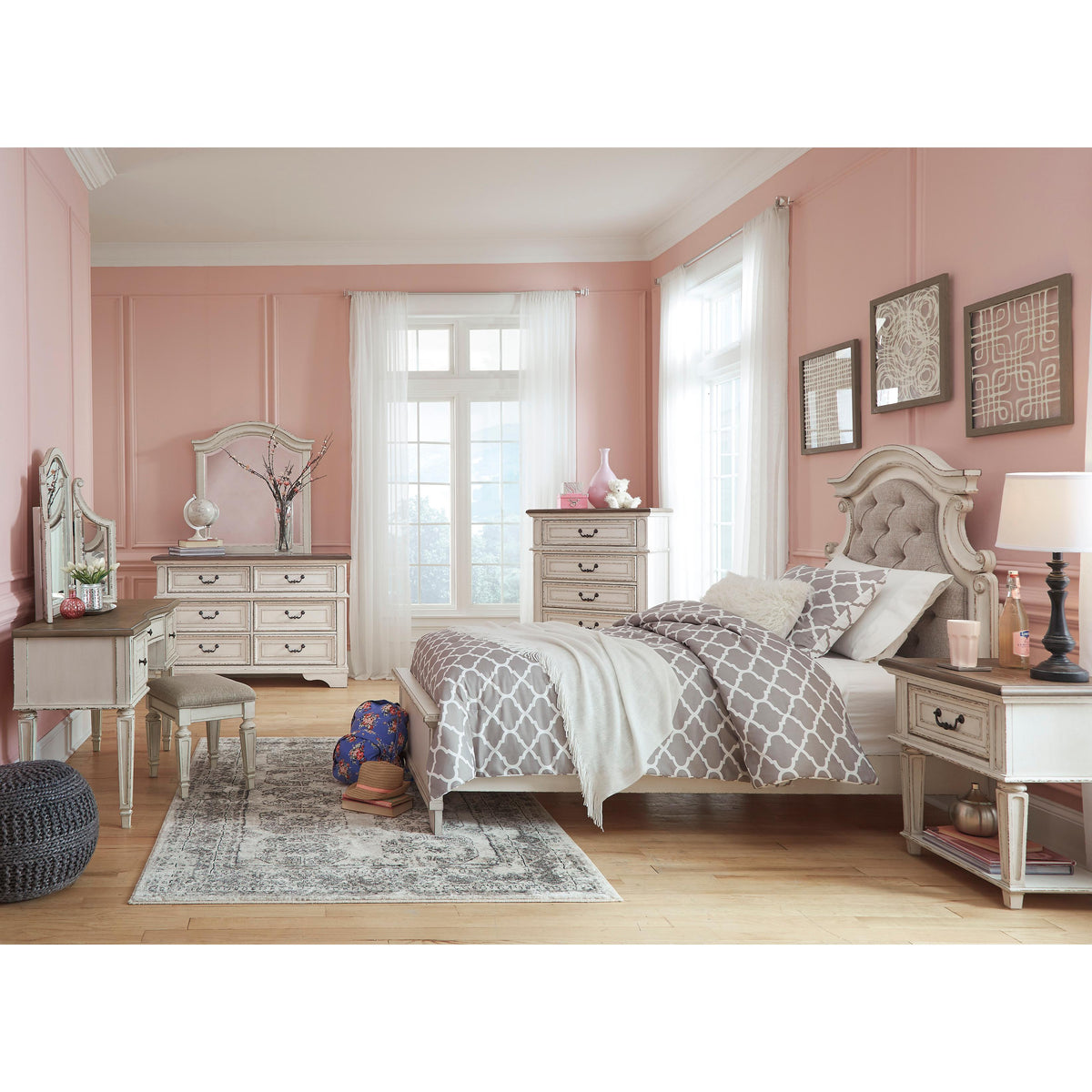  Signature Design by Ashley Realyn 1-Drawer Kids Nightstand B743-91 IMAGE 7