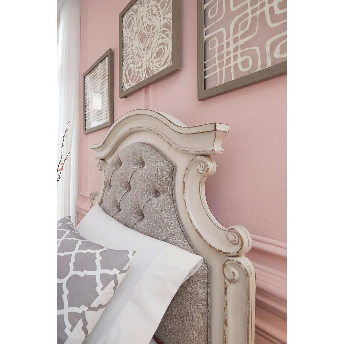  Signature Design by Ashley Realyn B743B14 Full Panel Bed IMAGE 3