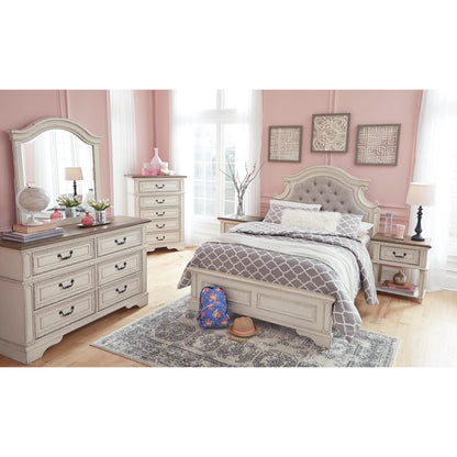  Signature Design by Ashley Realyn B743B14 Full Panel Bed IMAGE 5