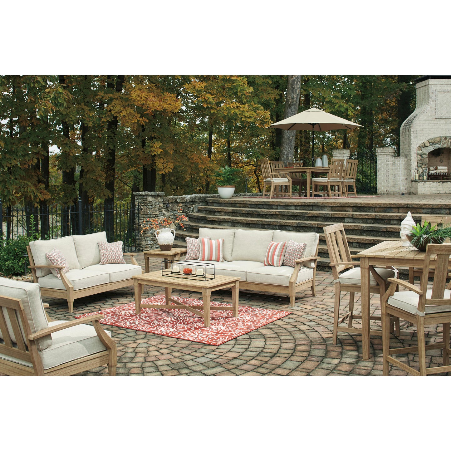 Signature Design by Ashley Clare View P801-835 Loveseat with Cushion IMAGE 13
