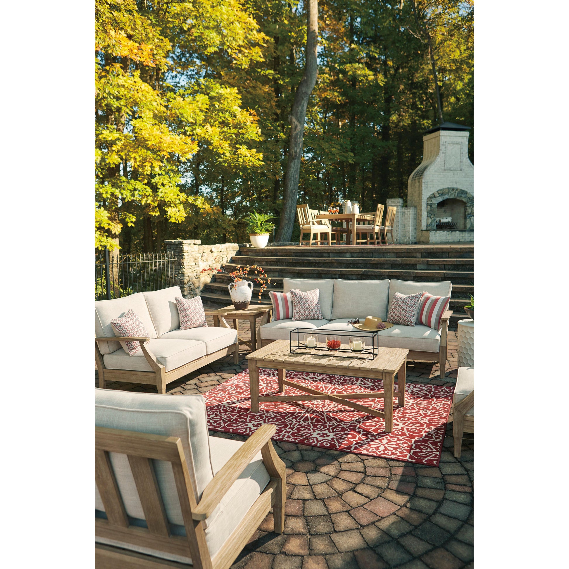 Signature Design by Ashley Clare View P801-835 Loveseat with Cushion IMAGE 7