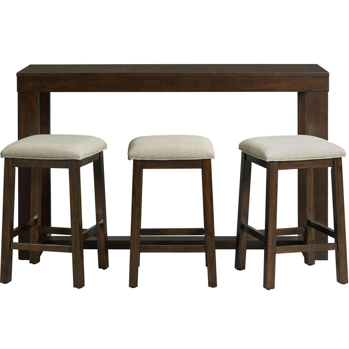  Elements International Hardy 4 pc Pub Height Dinette THY100BTSP IMAGE 1