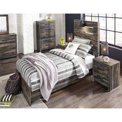  Signature Design by Ashley Drystan B211B2 Twin Panel Bed IMAGE 5