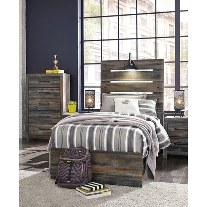  Signature Design by Ashley Drystan B211B2 Twin Panel Bed IMAGE 6