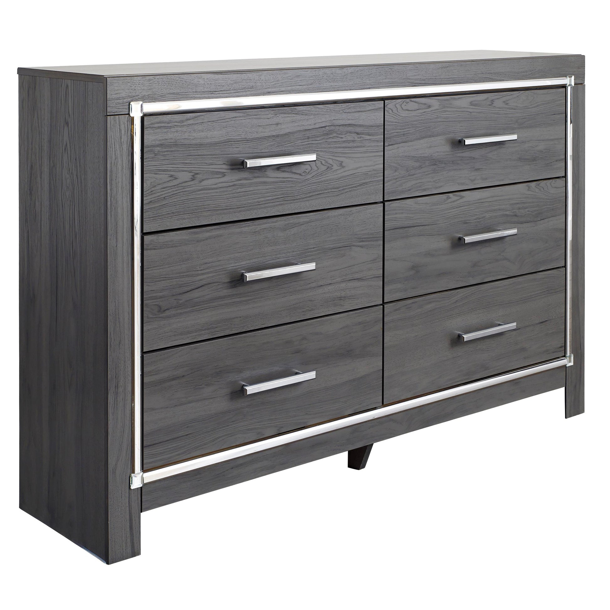 signature design by ashley 6 drawer dresser Signature Design by Ashley Broachmyn Black/Gray 6-Drawer Dresser | Heber Park City Appliance