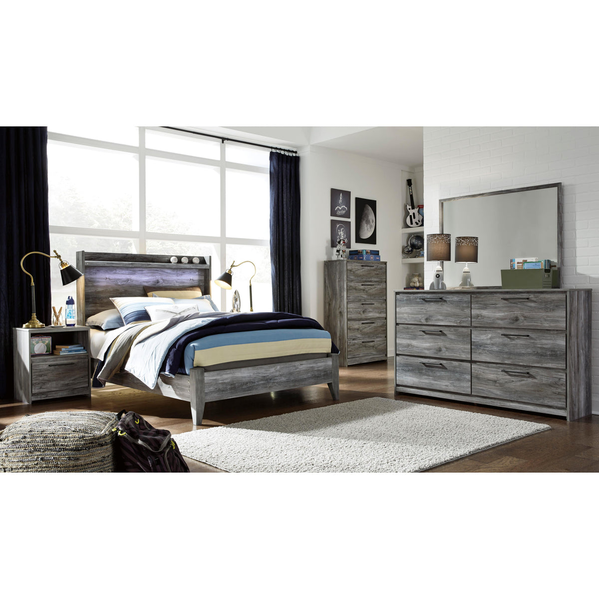  Signature Design by Ashley Baystorm B221B21 Full Panel Bed IMAGE 10
